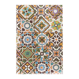 Porto (Portuguese Tiles) Mini Lined Hardback Journal (Elastic Band Closure)
