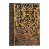 The Chanin Rise (New York Deco) Midi Unlined Hardback Journal (Elastic Band Closure)