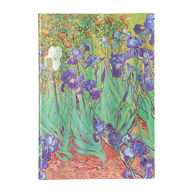 Van Gogh’s Irises Grande Hardback Sketchbook (Elastic Band Closure)
