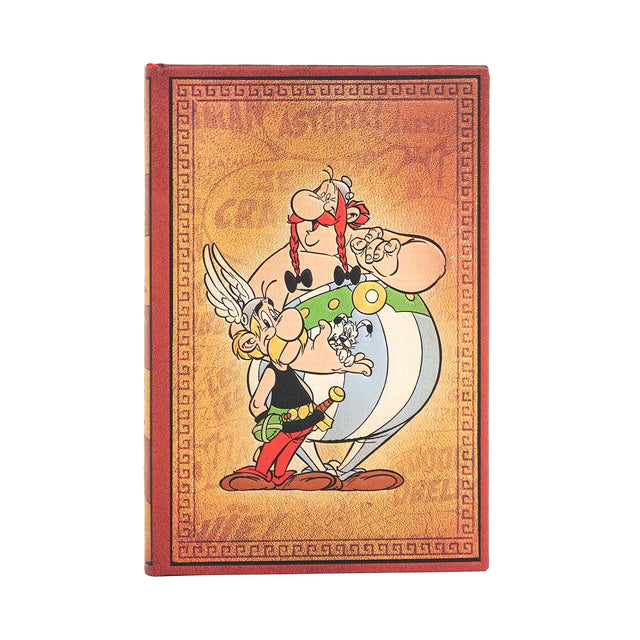 Asterix & Obelix (The Adventures of Asterix) Mini Lined Hardback Journal (Elastic Band Closure)