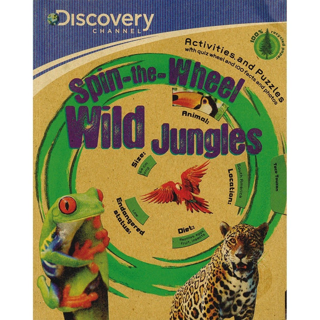 Discovery Channel Spin-the-Wheel Wild Jungles Acitivities and Puzzles