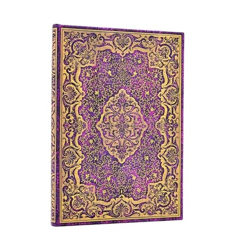 Picaresque Midi Unlined Hardcover Journal (Elastic Band Closure)