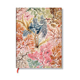 Anemone (William Kilburn) Mini Unlined Softcover Flexi Journal (Elastic Band Closure)