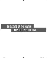 Handbook on the State of the Art in Applied Psychology