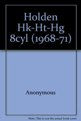 Holden Hk-Ht-Hg 8cyl (1968-71)