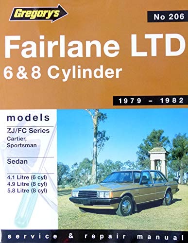 Zj-Fairlane, FC-Ltd 6 and 8 Cylinder 1979-1982