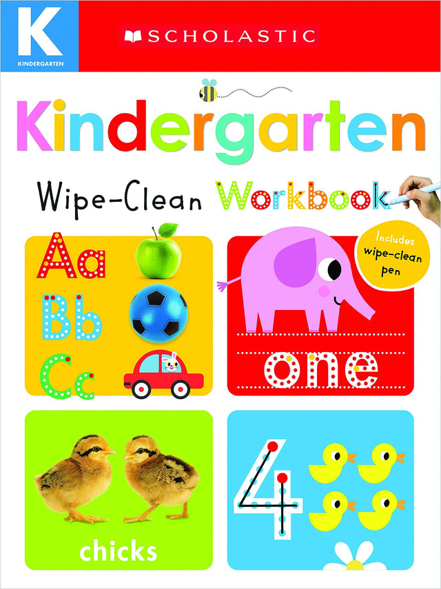 Kindergarten Wipe-Clean Workbook