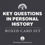 Key Questions in Personal History