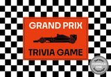 Grand Prix Trivia Game