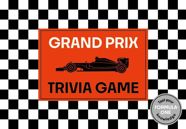 Grand Prix Trivia Game