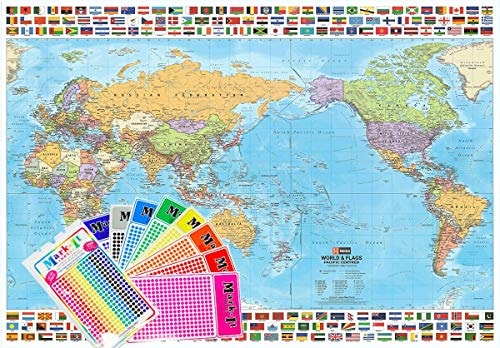 World & Flags Supermap