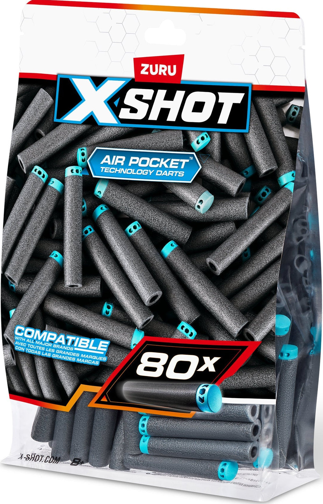 Zuru XShot: Excel Dart Refill - 80 Pack