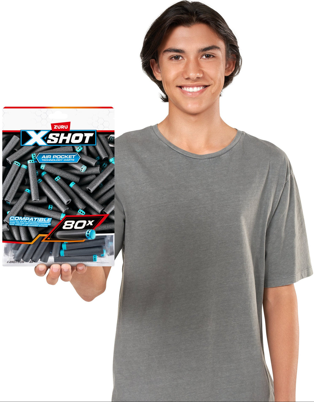 Zuru XShot: Excel Dart Refill - 80 Pack