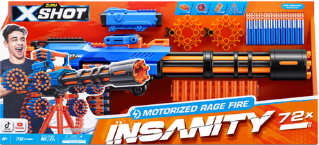 Zuru XShot: Insanity Motorized Rage Fire