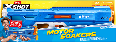 Zuru XShot: Water Fast Fill Motor Soaker - Mega Pulse