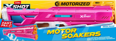 Zuru XShot: Water Fast Fill Motor Soaker - Mega Pulse (Pink)