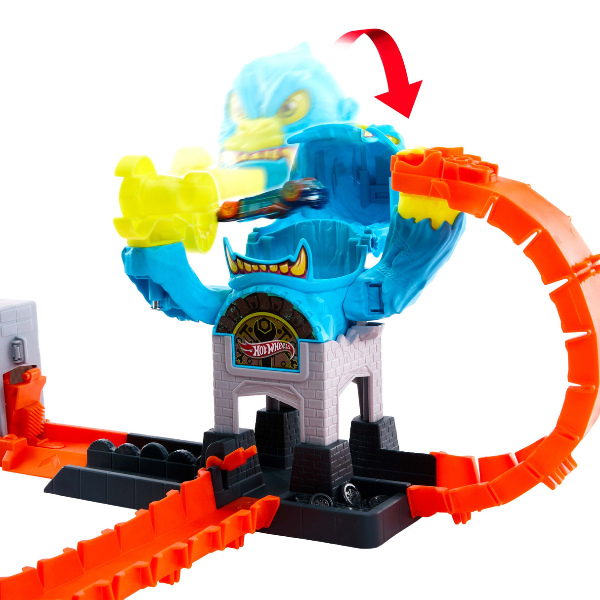 Hot Wheels: Gorilla Slam Attack Repair Shop Playset