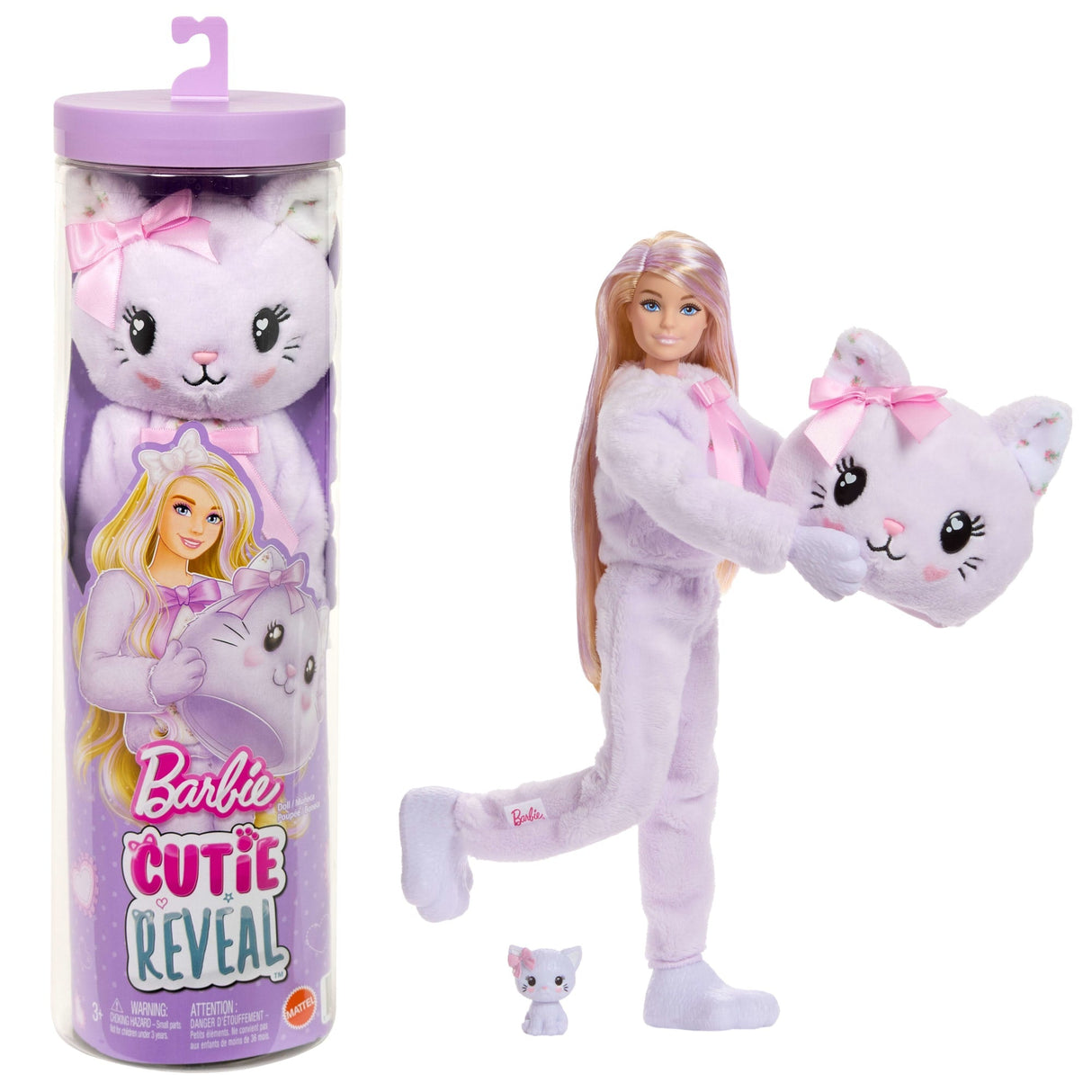 Barbie Cutie Reveal: Purple Cat