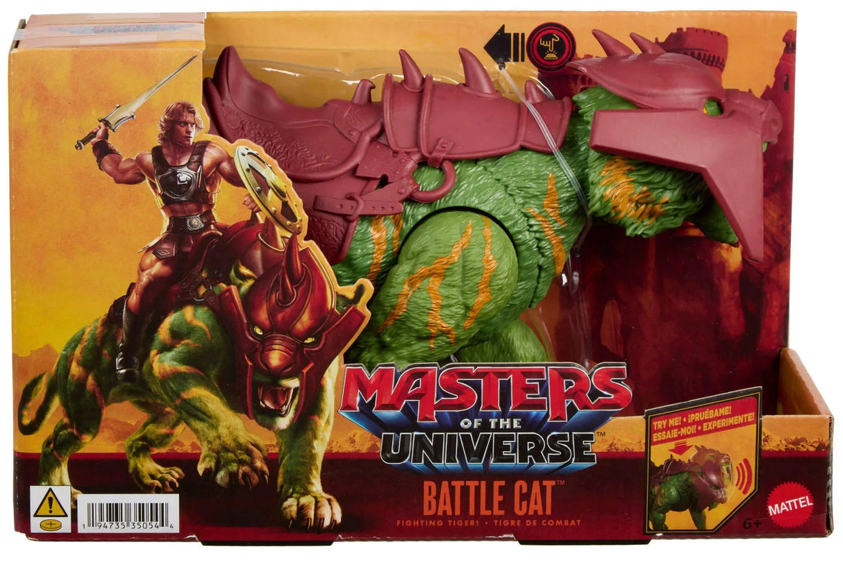 Masters Of The Universe: Battle Cat With Chomp & Roar
