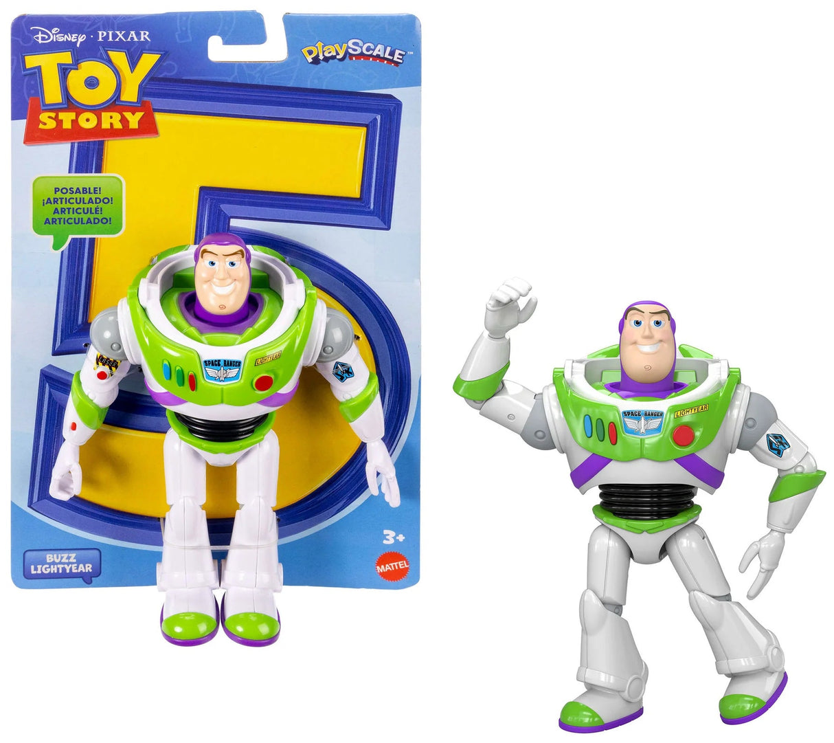 Toy Story: Poseable Buzz Lightyear Figure - 7 Inch
