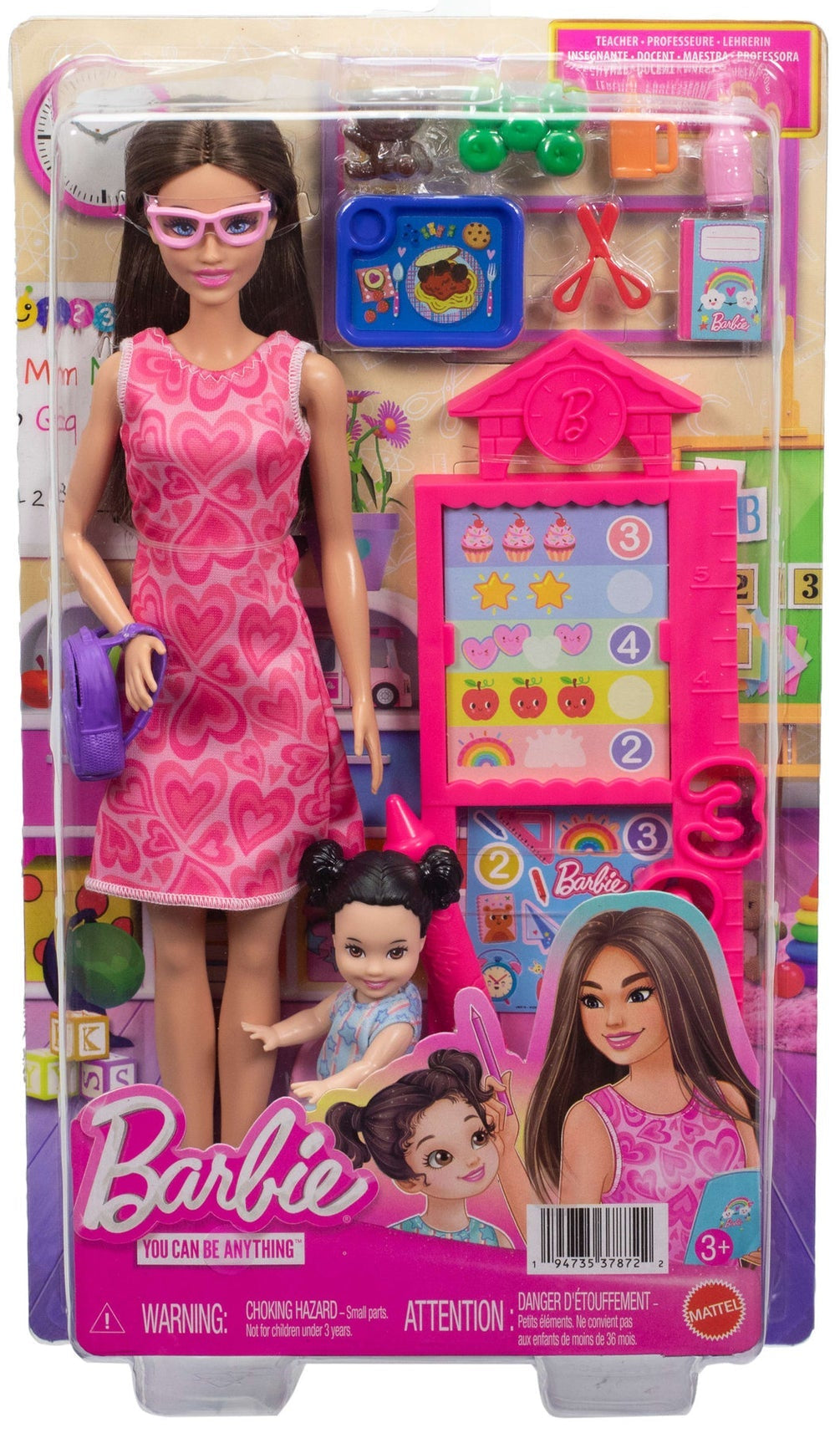 Barbie: Careers Playset Doll - Teacher