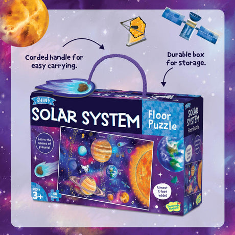 MindWare: Floor Puzzle Solar System Floor 48 Piece