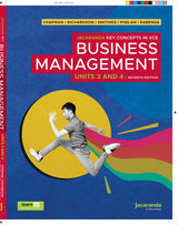 Jacaranda Key Concepts in VCE Business Management Units 3 and 4, 7e learnON & Print & studyON