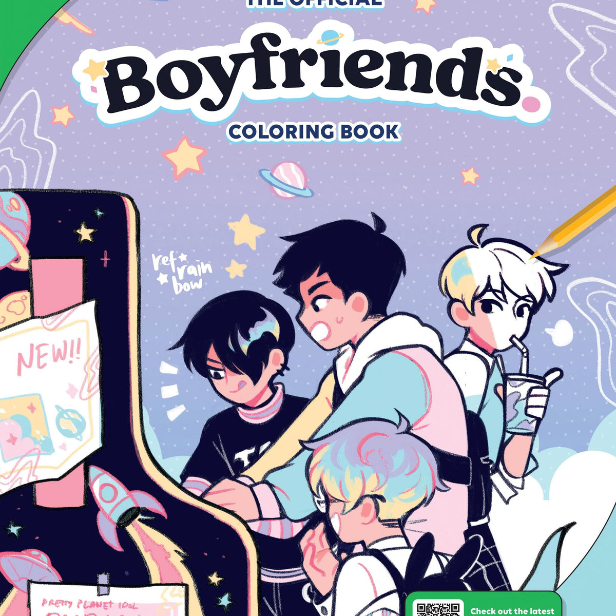 The Official Boyfriends. Coloring Book by WEBTOON Entertainment ...