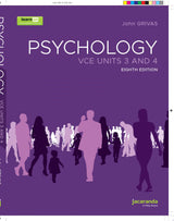 Psychology for VCE Units 3 and 4, 8e learnON and Print