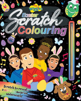 The Wiggles: Easter Scratch Colouring