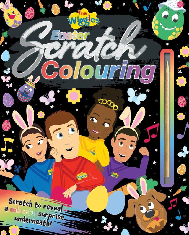 The Wiggles: Easter Scratch Colouring