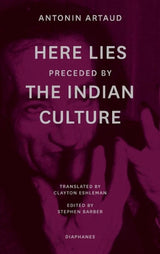 "Here Lies" preceded by "The Indian Culture"