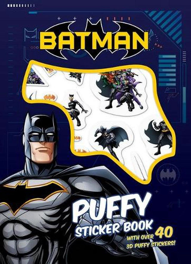 Batman: Puffy Sticker Book (Dc Comics)