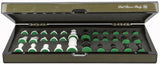 Dal Rossi: 16" Carbon Fibre Finish Folding Chess Set