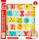 Hape: Chunky Alphabet Puzzle 27 pieces