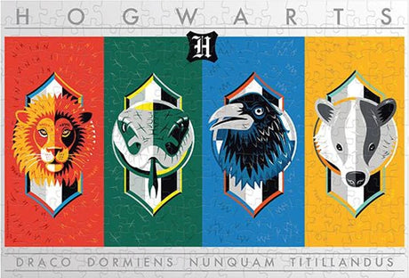 Harry Potter Puzzle - House Crests 500pc