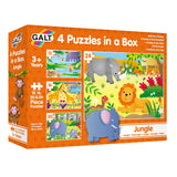 Galt - 4 Puzzles in a Box - Jungle