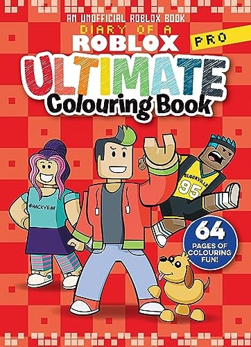Diary of a Roblox Pro: Ultimate Colouring Book