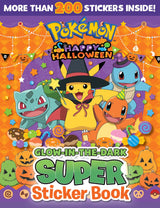 Pokemon Happy Halloween: Glow-in-the-Dark Super Sticker Book
