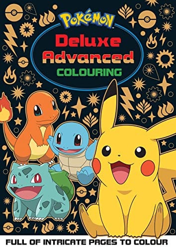 Pokemon: Deluxe Advanced Colouring