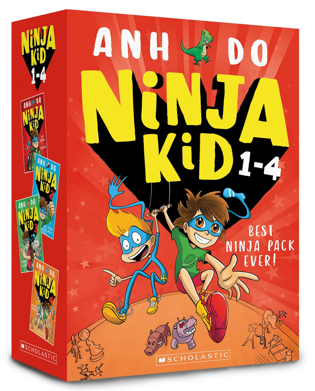 Ninja Kid 1-4: Best Ninja Pack Ever!