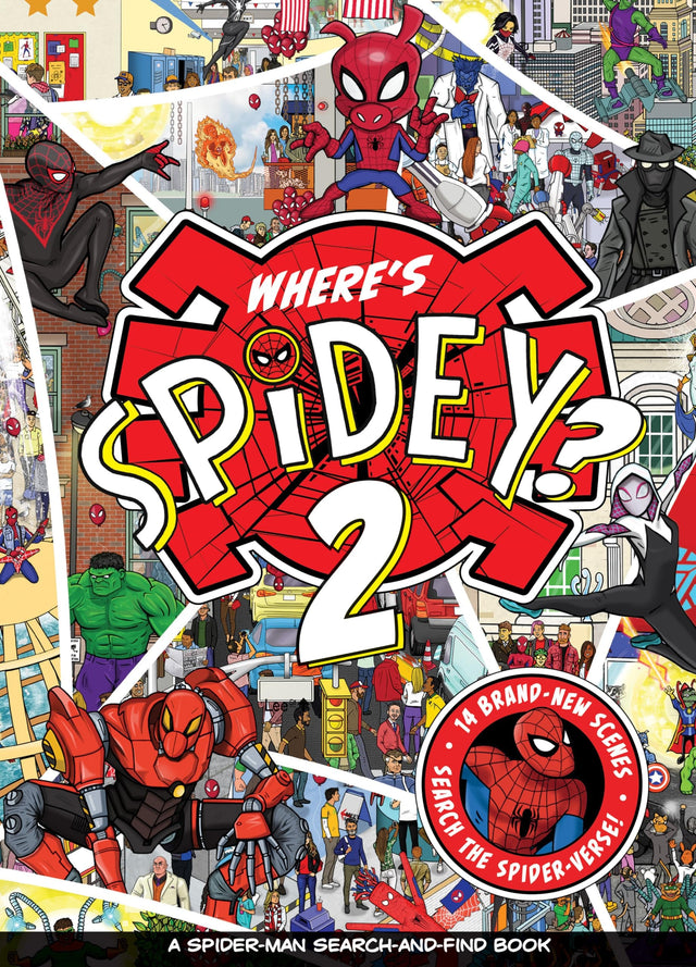 Where's Spidey 2? Search the Spider-Verse: A Search-and-Find Activity Book (Marvel)
