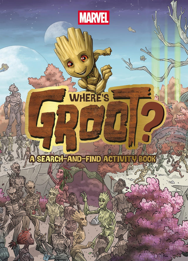 Where's Groot?: A Search-and-Find Activity Book (Marvel)