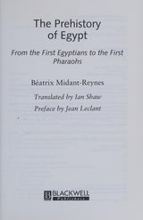 The Prehistory of Egypt