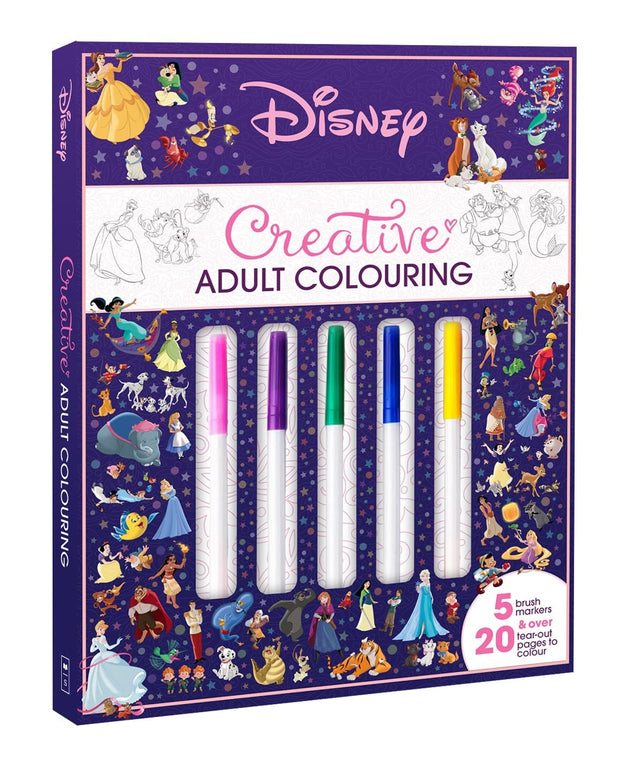 Disney: Creative Adult Colouring Kit