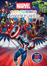 Marvel: Colouring Adventures (Starring Captain America)