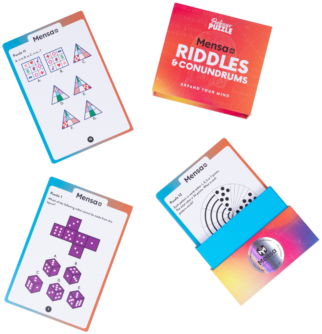 Professor Puzzle: Mensa Riddles & Conundrums