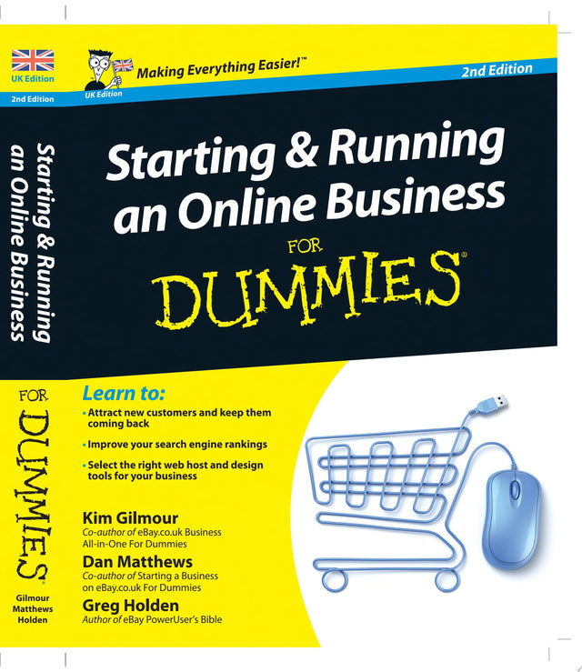 Starting and Running an Online Business For Dummies, UK Edition