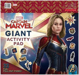 Captain Marvel: Giant Activity Pad (Marvel)