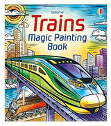 Trains Magic Painting Book